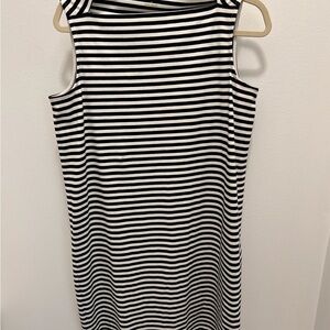 Kate Spade Broome Street Striped Sheath OfficeCore Dress Quiet Luxury Classic M